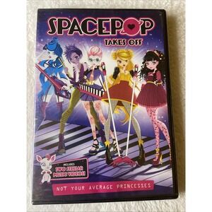 Space Pop Takes‎ Off Dvd Action Singing Princesses Musicians 2016 NIP